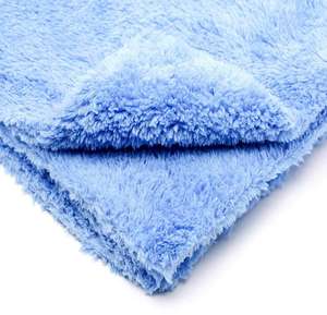 सभी-प्रयोजन Microfiber कार Edgeless ऑटो सफाई तौलिया कपड़ा सहज आलीशान चीर पर्यावरण के अनुकूल रखता कार वैक्सिंग चमकाने सादे - Product Image 4