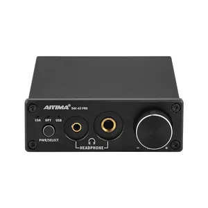 AIYIMA DAC-A5 PRO TPA6120 Mini HIFI USB DAC Décodeur Audio Amplificateur de casque 24BIT 192KHz OPA2134 ESS9018Q2M AMPLI