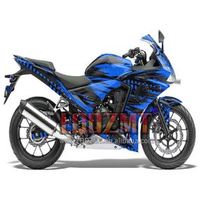 โครงฉีดสีน้ำเงินสีดำสำหรับ HONDA CBR 500R 500 <span class=keywords><strong>CBR500</strong></span> R RR CC 19 20 21 22 85LQ.147 500CC CBR500R 2019 2020 <span class=keywords><strong>2021</strong></span>แฟริ่ง2022 - Product Image 1