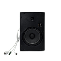 Haut-parleur mural actif Thinuna IP-25WSB III compatible SIP, 30W, avec alimentation PoE et microphone 2.4G