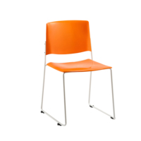Chaise de bureau empilable en plastique PP pour hôtel et école, chaise de conférence empilable – Offre spéciale