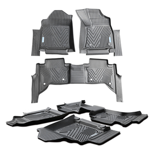 Alfombrillas de Coche Nuevas, Alfombrillas de Plástico 5D Impermeables, Juego Completo de Alfombrillas para el Suelo del Coche, para Toyota HIACE Bus Parts Usadas H200 GL <span class=keywords><strong>GRANDIA</strong></span> - Product Image 3
