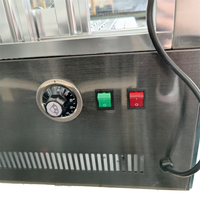 Présentoir à gâteaux circulaire réfrigérateur comptoir boulangerie vitrine chaud mini réfrigérateur chauffe-gâteaux