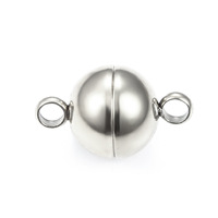 Fermoir magnétique en acier inoxydable plaqué or 18 carats pour la fabrication de bijoux - Vente en gros