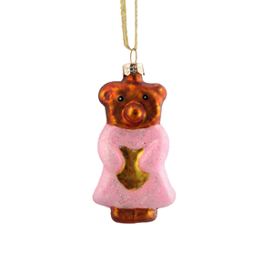 럭셔리 맞춤형 크리스마스 장식 parti 유리 크리스마스 장식품 동물 장식 코끼리 유리 장식 - Product Image 3