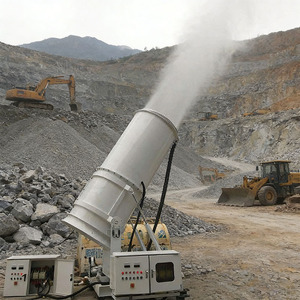 Pulvérisateur canon à brouillard agricole haute performance avec télécommande, construction en acier, machine à brouillard - Product Image 2