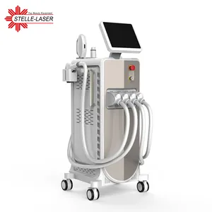 Factory Price Diode Laser 755 808 1064nm Tattoo Removal IPL Opt Laser Hair Removal + Picosecond + RF