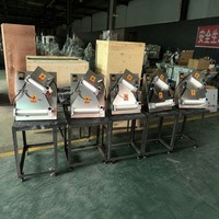 Machine automatique électrique commerciale et industrielle pour la formation de pâte à pizza, la fabrication de bases et le laminage des croûtes