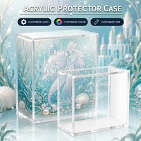 Étui de protection en acrylique de haute qualité, support universel pour cartes, idéal pour l'exposition de objets de collection