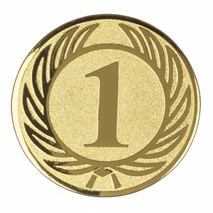 Prima Medaglia Placcata in Oro D=25mm Trofei, Medaglie e Targhe - Product Image 1