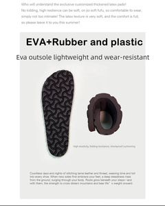 <span class=keywords><strong>Sandales</strong></span> plates Birkenstockss en cuir de vachette de qualité pour hommes et femmes, légères, antidérapantes, style coréen, respirantes pour l'été - Product Image 5