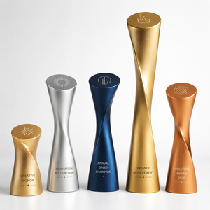 Trophée personnalisé en alliage d'aluminium – Cadeau d'entreprise, récompense pour champion de ventes, reconnaissance des partenaires, prix de cérémonie d'affaires exécutives - Product Image 1