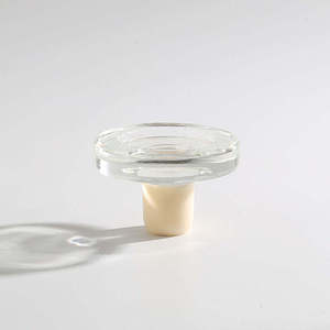 DEXI Crystal Factory - Tappo per Bottiglia di Vino in Vetro Trasparente di Alta Qualità da 750ml, Chiusura a Crimpatura Antigoccia - Product Image 4