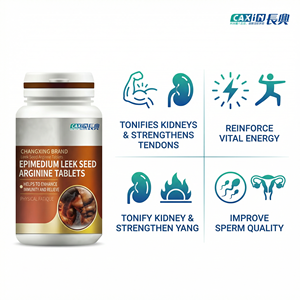 Compresse di L-Arginina, Ginseng ed Estratto di Epimedium con Icariina, Integratore Anti-Fatica e Stimolante Immunitario - Product Image 2