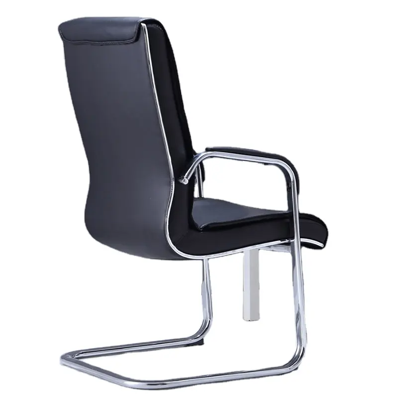 Modern comfortable meeting room furniture guest chair computer PU leather office chair for guests