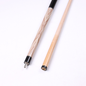 Taco de <span class=keywords><strong>billar</strong></span> profesional al por mayor de fábrica con eje de madera de arce, unión Uni-Loc, agarre negro brillante, ligero, de 2 piezas - Product Image 3