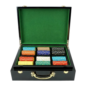 Boîte en <span class=keywords><strong>bois</strong></span> <span class=keywords><strong>de</strong></span> luxe pour 500 jetons <span class=keywords><strong>de</strong></span> poker, double jeu, boîte vide en <span class=keywords><strong>bois</strong></span> pour 500 jetons <span class=keywords><strong>de</strong></span> poker <span class=keywords><strong>de</strong></span> 39/40 mm, protection - Product Image 3