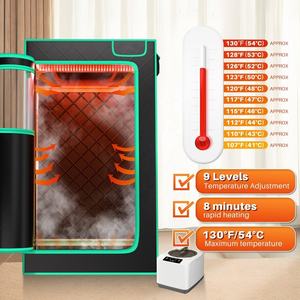 BAFAN Sauna à vapeur portable pour tout le corps, tente de sauna à vapeur personnelle, tente de sauna à vapeur à lumière rouge pour la relaxation et la détoxification - Product Image 3