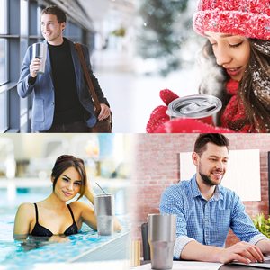 ฝาเปลี่ยนสำหรับแก้ว Yety lids เช่นฝา yety เส้นผ่านศูนย์กลาง3.7นิ้วสำหรับ30ออนซ์ - Product Image 6