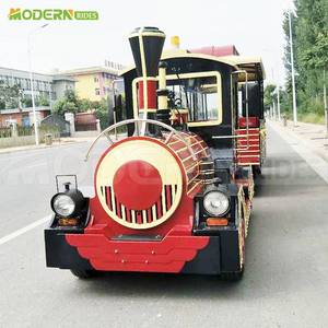 Tren a batería para niños, tren turístico infantil para escuelas y centros comerciales - Product Image 4