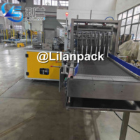 Machine d'emballage intelligente, machine d'emballage automatique pour boîtes de lait, machine d'emballage pour barils de boissons minérales, emballageur de cartons enveloppants
