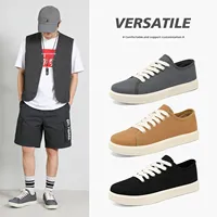 Chaussures pour hommes, nouveaux modèles de printemps, baskets décontractées polyvalentes, empeigne en mesh, doublure en tissu, semelle extérieure en PVC souple, chaussures confortables pour papa, à lacets