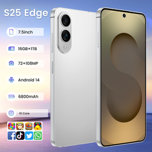 Smartphone 5G S25 Edge 16 Go + 1 To avec Face ID, grande mémoire, écran 7,5 pouces et double carte SIM - Product Image 3