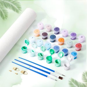 SONGWOOART Kits de <span class=keywords><strong>Peinture</strong></span> à l'Huile par Numéros pour Débutants, avec Cadre <span class=keywords><strong>Photo</strong></span> Personnalisé Lion, Pinceaux, Toile d'Art et Décoration Murale - Product Image 3