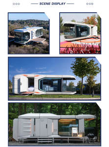 <span class=keywords><strong>Maison</strong></span> conteneur préfabriquée, conteneur pliable, <span class=keywords><strong>maison</strong></span> conteneur moderne, pod de couchage, hôtel capsule spatiale, <span class=keywords><strong>maison</strong></span> de travail, bureau pod - Product Image 2