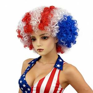 Diadema de Arcoíris Explosivo con Colores de Bandera de la Copa Mundial de Fútbol para Aficionados, Accesorios de Decoración para Festivales y Fiestas, Venta al por Mayor - Product Image 4