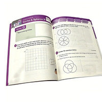 Impresión de Cuadernos de Trabajo Escolares Personalizados para Niños de Primaria, Impresión de Libros Educativos de Tapa Blanda OEM con Papel