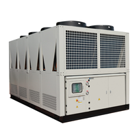 Refroidisseur d'eau à air haute efficacité 50-200 CV avec moteur et pompe pour systèmes de refroidissement des lignes de production de boissons