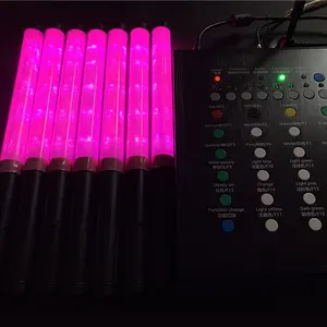 Barra de luz acrílica personalizada, luz colorida de fábrica, con palo de luz LED