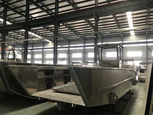 <span class=keywords><strong>Barca</strong></span> a isola di dimensioni lunghe 11m 36ft <span class=keywords><strong>inaffondabile</strong></span> a lungo termine utilizzando navi da sbarco saldate in <span class=keywords><strong>alluminio</strong></span> Cargo LCT - Product Image 3