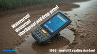 Komputer Industri CR-N60 PDA Telepon 4G Sistem Operasi Android Pemindai 1D/2D Kamera 8MP Prosesor Octa-core Layar 4.0 Inci 4300mAh Stok Tersedia