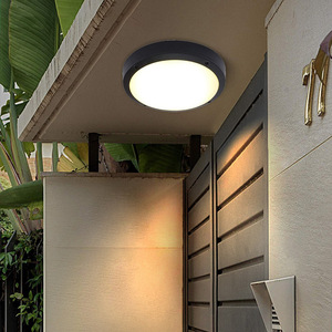 Lámpara de <span class=keywords><strong>Pared</strong></span> <span class=keywords><strong>LED</strong></span> Redonda de Aluminio para Exteriores, con Certificación CE y RoHS, Venta al Por Mayor - Product Image 1