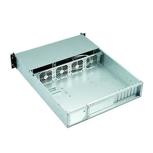 OEM/ODM 2U550 rak kerangka mesin tempel casing komputer industri sampai 8*3.5 "HDD ATX papan Server industri Chassis