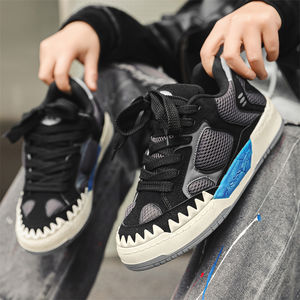 Fabricant de baskets personnalisées à faible MOQ avec logo de dinosaure, étiquettes privées, design de mode féminine, baskets OEM pour hommes - Product Image 3