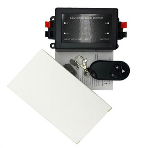 Bộ Điều Khiển Đèn LED Không Dây Điều Khiển Từ Xa RF 3 Phím Bộ Điều Khiển Đèn LED 12V 24V DC 8A Cho Dải Đèn LED SMD 5050 3528 - Product Image 2