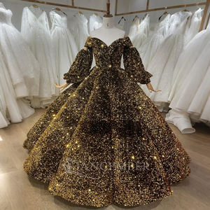 Vestido <span class=keywords><strong>de</strong></span> <span class=keywords><strong>novia</strong></span> Mujer Cambio <span class=keywords><strong>de</strong></span> color Lentejuelas Prom Traje <span class=keywords><strong>Tutu</strong></span> Falda Fiesta <span class=keywords><strong>de</strong></span> adultos Vestidos <span class=keywords><strong>de</strong></span> noche Lsbh61 - Product Image 1