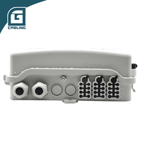 Boîtier de terminaison et de distribution optique extérieur Gcabling 24 ports pour câble de descente en fibre optique (FTB 24 ports)