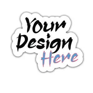 Personalized with Image Photo Text or Logo Dishwasher Safe Fade UV Resistant Custom Design Your Own Die-Cut Vinyl Stickers Label