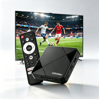Nouvelle Box TV Android 14 H96Maxrk3518 Quad Core avec Processeur 8 Go de RAM, Wifi6 et Bluetooth, Décodeur 4K