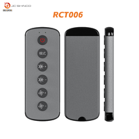 Télécommande universelle en aluminium à 6 touches, contrôle vocal, portée de 20 m, entièrement compatible avec toutes les marques de téléviseurs, climatiseurs, audio