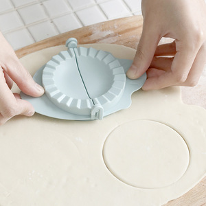 Dumpling Press <span class=keywords><strong>Maker</strong></span> Kreatif Manual Dumpling Press Molds Plastik Alat Pembuat Pangsit Cepat - Product Image 5