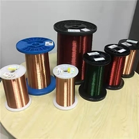 Alambre de cobre esmaltado Bobina de motor eléctrico de poliéster Bobinado Alambre de cobre/aluminio esmaltado para REBOBINADO DE MOTORES Alambre ECCA