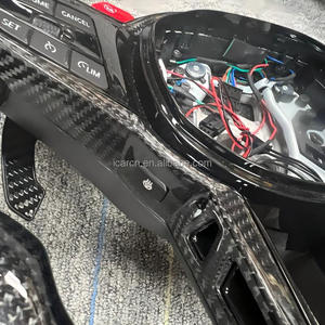 Volante para <span class=keywords><strong>BMW</strong></span> Estilo LCI Compatible con G05 G20 G30 G2X G3X G8X F9X 2018-2024, Accesorios Interiores de Coche de Carbono Personalizados - Product Image 4