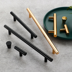Handle Hardware <b>Drawer</b> Closet Door Handle Single-hole New Chinese <b>Gold</b> Handle - Product Image 3