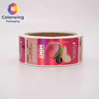 Etiquetas Holográficas Resistentes al Agua y al Aceite, Duraderas y Ecológicas, Adhesivas en Rollo, Diseño Personalizado para Latas Metálicas
