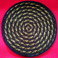 Alfombra circular personalizada de disco redondo, alfombra de videojuegos, diseño moderno, Logo impreso con patrón de Cd